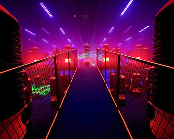 laser tag arena