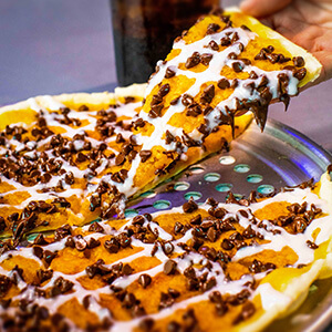 Chocolate Chip Pizza