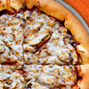 BBQ Chicken pizza
