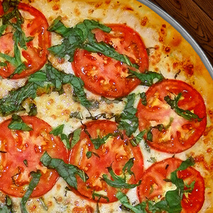 Margherita pizza