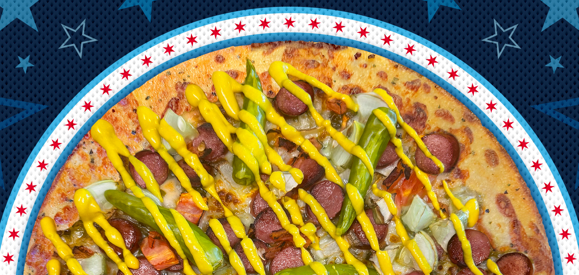 Chicago Dog Pizza